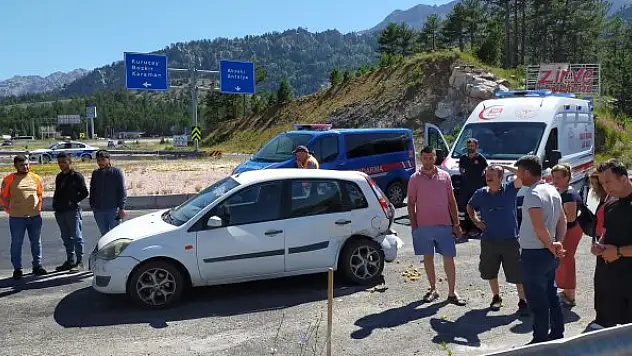 Seydişehir'de kaza: 1 ölü, 5 yaralı