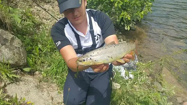 Önce yakaladılar sonra göle bıraktılar