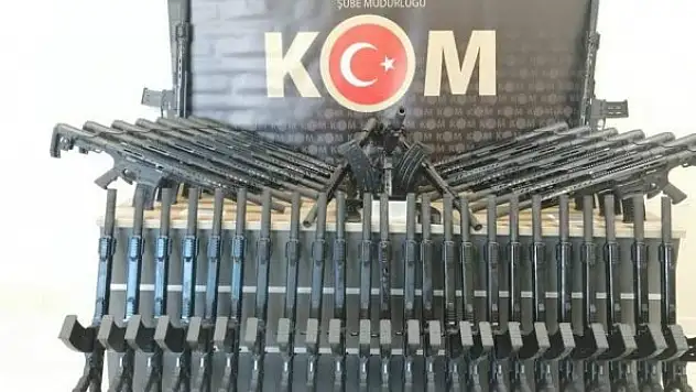 150 adet av tüfeği ele geçirildi