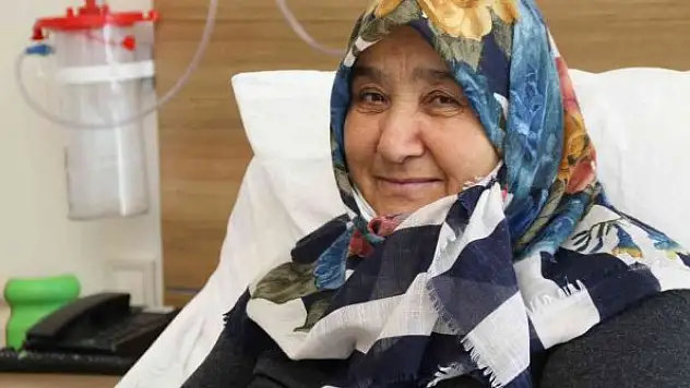 70 yaşındaki hasta bu yöntemle sağlığına kavuştu