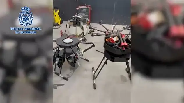İspanya'da uyuşturucu kaçakçılığında kullanılan deniz dronları ele geçirildi