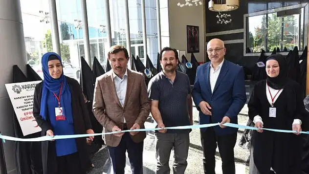 Karatay Belediyesi'nde 'Epoksi Kurs Ürünleri Sergisi' açıldı