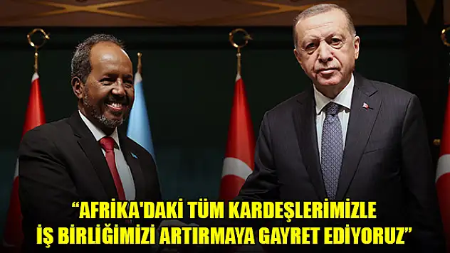Erdoğan: Afrika'daki tüm kardeşlerimizle iş birliğimizi artırmaya gayret ediyoruz