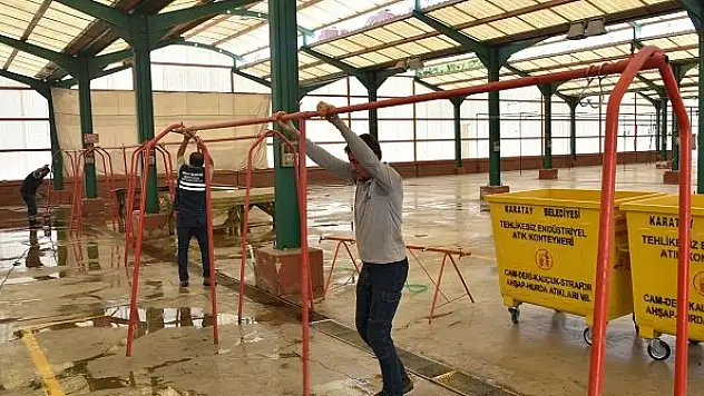 Karatay Belediyesi'nde bayram tedbirleri