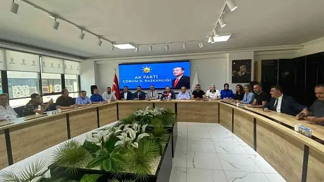 AK Partili milletvekili Ceylan ve İl Başkanı Ahlatcı'dan 'Hızlı Tren' açıklaması