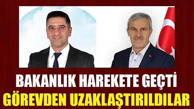 İçişleri Bakanlığından yolsuzluk açıklaması! Görevden uzaklaştırıldılar
