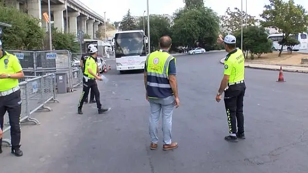 Bayram öncesi 15 Temmuz Demokrasi Otogarı'nda denetim