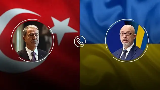 Milli Savunma Bakanı Akar, Ukraynalı mevkidaşı Reznikov ile görüştü