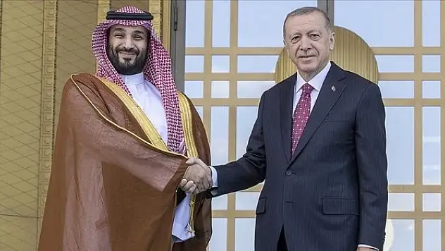 Cumhurbaşkanı Erdoğan, Suudi Arabistan Veliaht Prensi ile görüştü