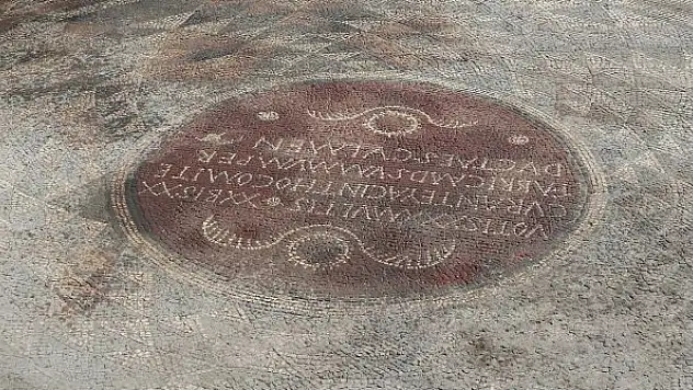 İç Anadolu'nun en büyük mozaik yapısı turizme kazandırılarak