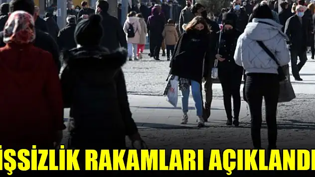 İşsizlik rakamları açıklandı