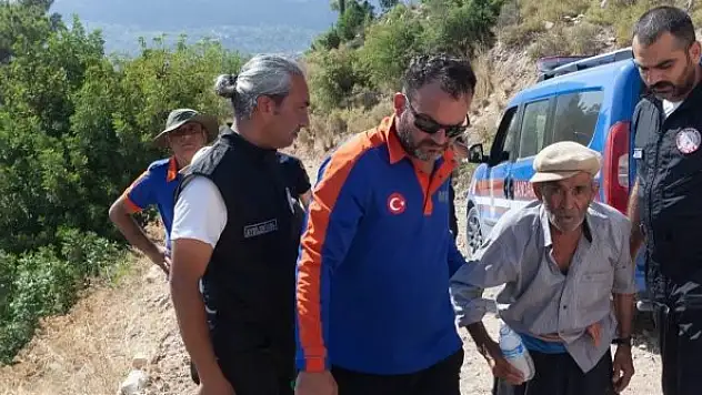 Kayıp yaşlı adam 30 saat sonra bulundu