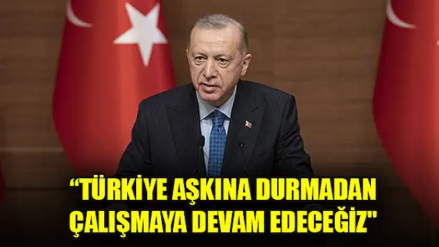 Cumhurbaşkanı Erdoğan'dan 15 Temmuz anma ilanı
