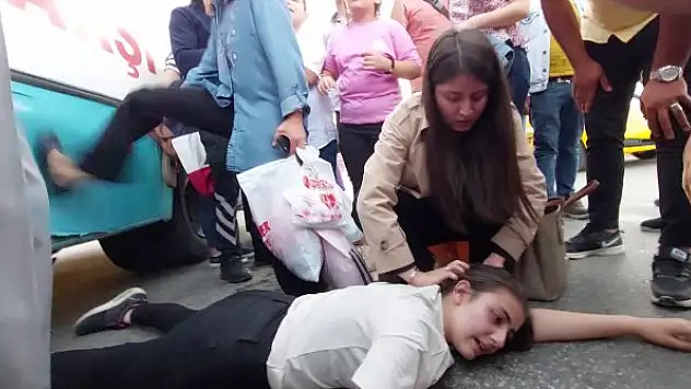 Kazazede kız, yardıma koşanların sözleriyle ağladı