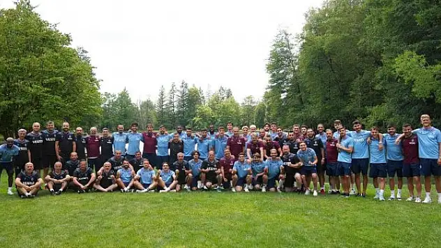 Trabzonspor'da barbekü partisi