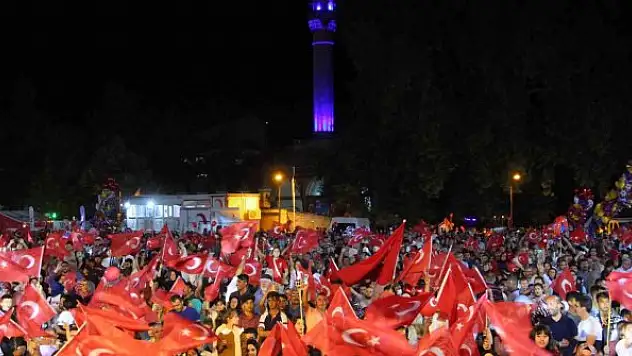 Karaman, 15 Temmuz'da tek yürek oldu