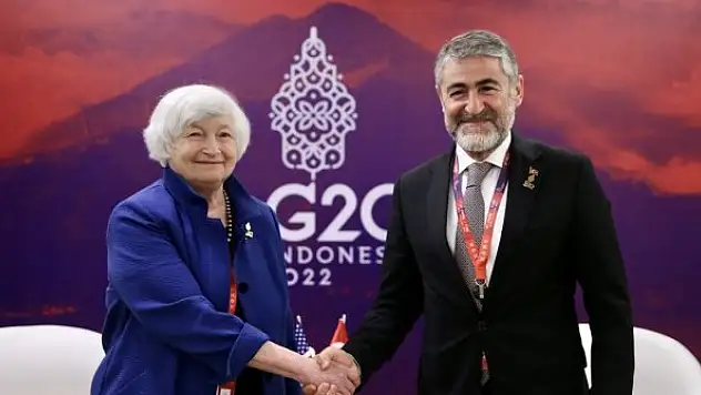 Hazine ve Maliye Bakanı Nebati, Yellen ile görüştü