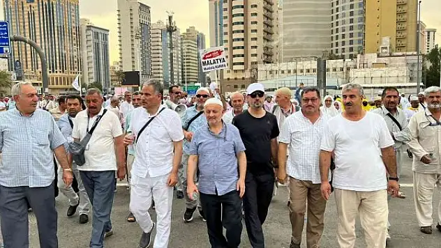 Malatyalı vatandaş 40. kez hacca gitmenin mutluluğunu yaşıyor