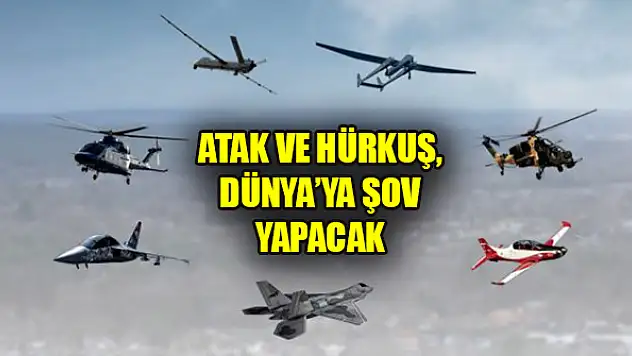 TUSAŞ, Farnborough Airshow'a katılacak, ATAK ve HÜRKUŞ, uçuş gösterisi gerçekleştirecek