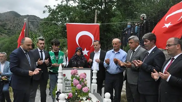 Şehit Necmettin öğretmen, anıldı