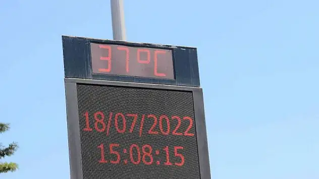 Aydın, yeni haftaya 37 derece sıcaklıkla başladı