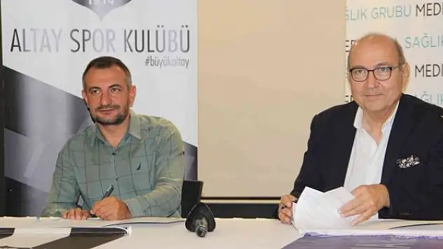 Altay'ın sağlık sponsoru Medicana