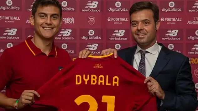 Paulo Dybala resmen Roma'da