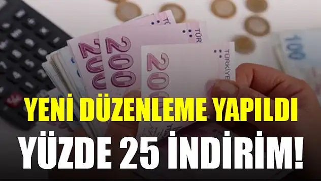 Yayımlandı! Ceza ödemelerinde yüzde 25 indirim!