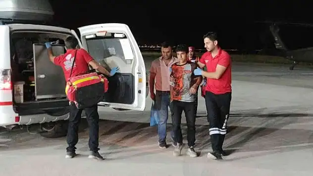 Polis helikopteri 15 yaşındaki çocuk için gece havalandı