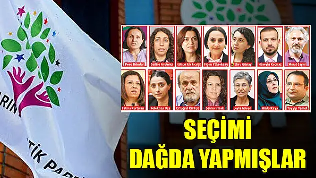HDP'li vekillerin seçimini Kandil'de yapmışlar