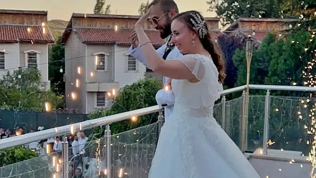 Norveçli gelin Sungurlu'da dünya evine girdi