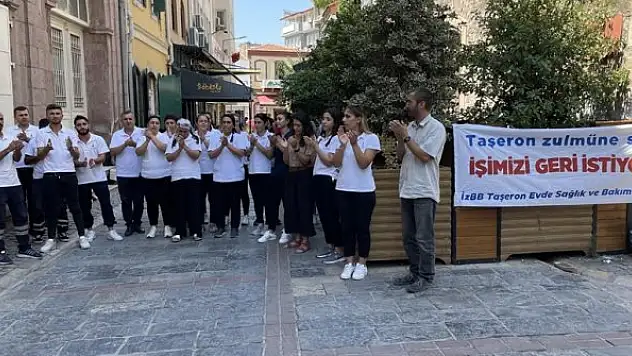 İşçilerdem İzmir Büyükşehir Belediyesine protesto