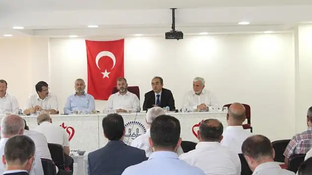 İlçe Müftüleri Seydişehir'de toplandı
