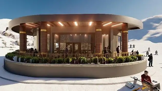 3 bin rakımlı zirveye kafe