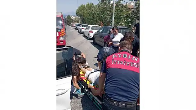 Kuşadası'nda trafik kazası: 1 yaralı