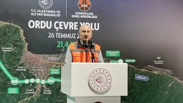 Bakan Karaismailoğlu: Yatırımlarımızın meyvelerini görmenin mutluluğunu yaşıyoruz