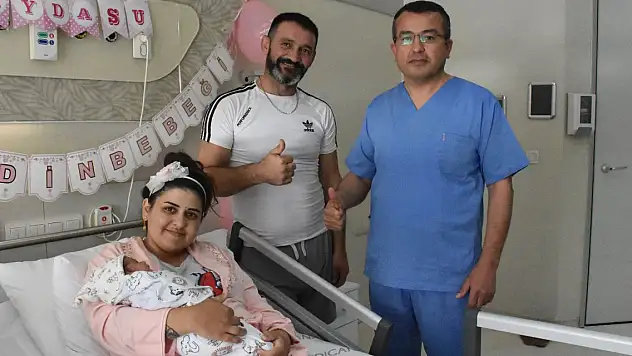 Hollanda'da 'bebek ölü' diye kürtaj önerdiler, Sivas'ta doğum yaptı