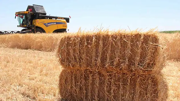 Karaman ovasında son buğday hasadı Vali Tuncay Akkoyun tarafından yapıldı