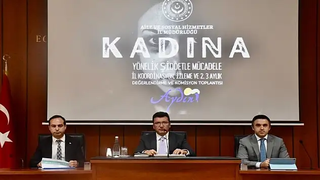 Aydın'da kadına karşı şiddet masaya yatırıldı