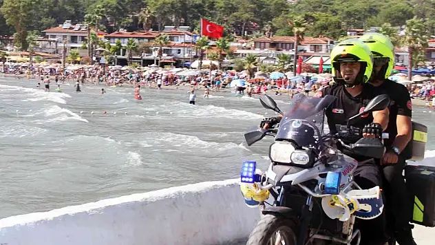 112 motorize ekipleri saniyelerle yarışıyor