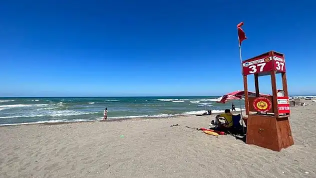 Sakarya'da olumsuz hava koşulları nedeniyle denize girmek yasaklandı