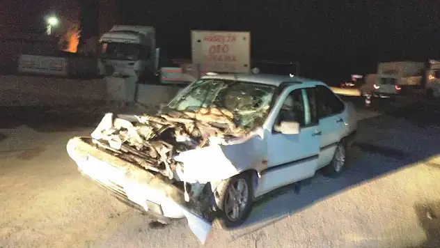Hisarcık'ta trafik kazası: 2 yaralı
