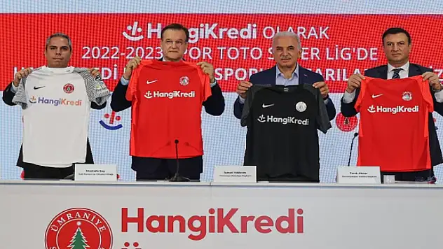 Ümraniyespor'a yeni isim ve forma sponsoru