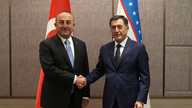 Bakan Çavuşoğlu, Özbekistan Dışişleri Bakanı Norov ile görüştü