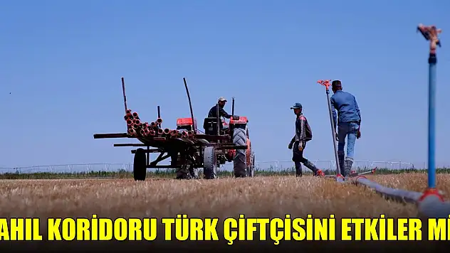 Tahıl koridoru Türk çiftçisini etkiler mi