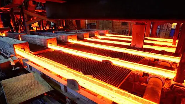 Ham çelik üretiminde düşüş