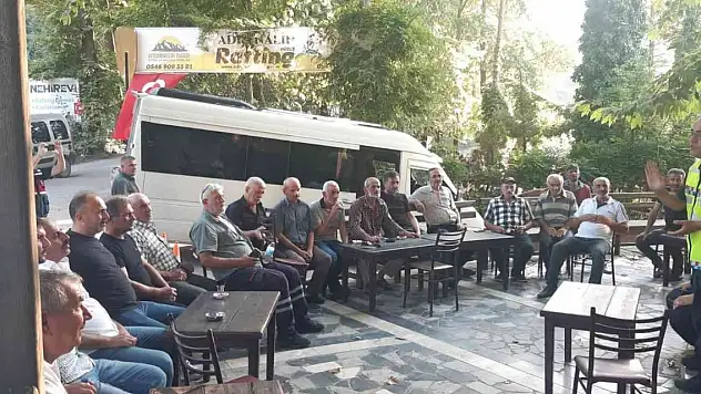 Servisçilere kurallar anlatıldı