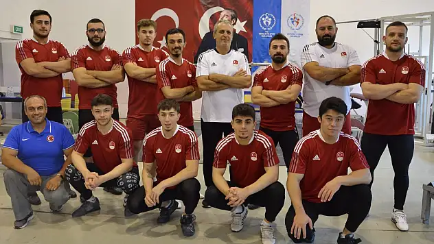 Halter Milli Takımı, 5. İslami Dayanışma Oyunları hazırlıklarını sürdürüyor