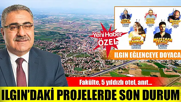 Fakülte, 5 yıldızlı otel yolda! Ilgın'da devam eden projeler