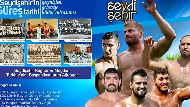 Pehlivanlar Seydişehir'de meydana çıkacak